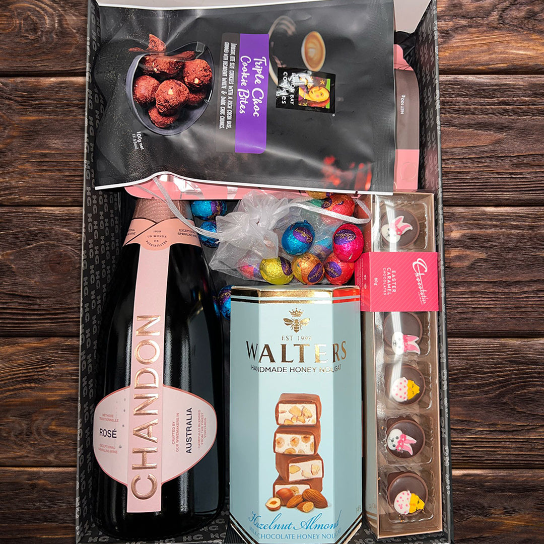 White Choc Berry & Prosecco Easter Hamper