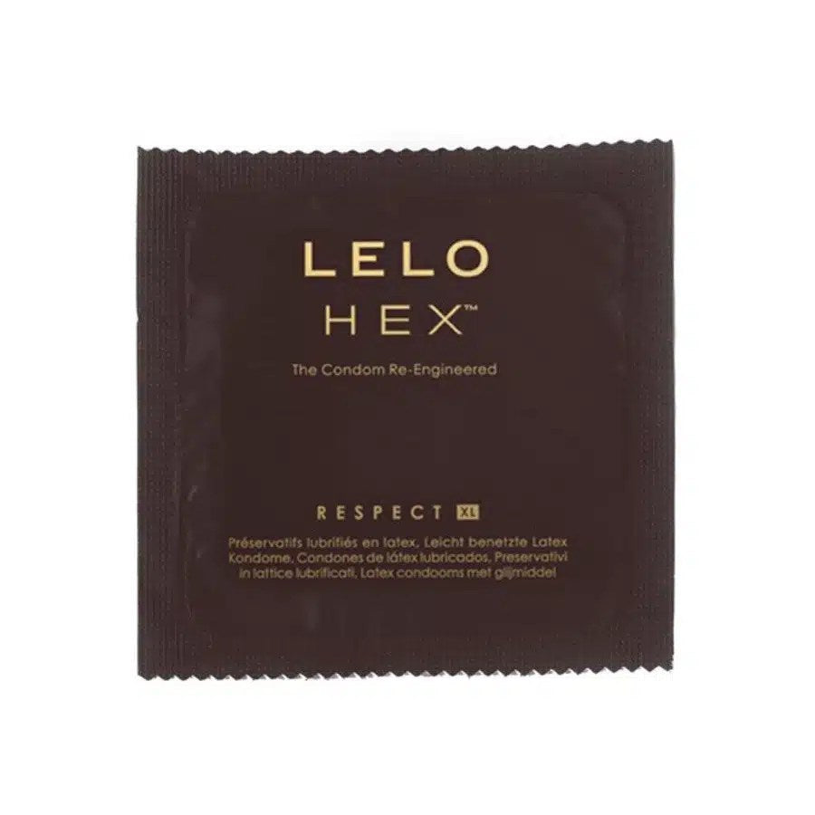 Lelo HEX Respect XL Condoms 12pk