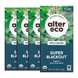 Alter Eco Organic Chocolate Deepest Dark Super