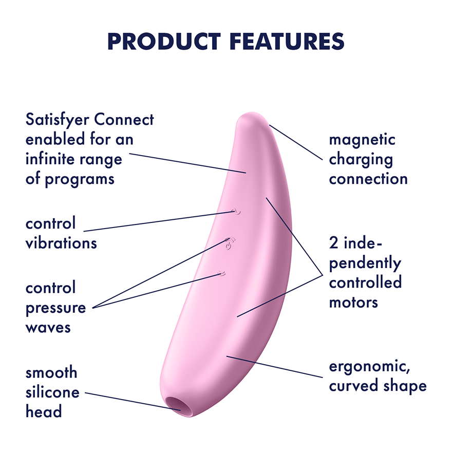 Satisfyer Curvy 3 Vibrating Clitoral Stimulator