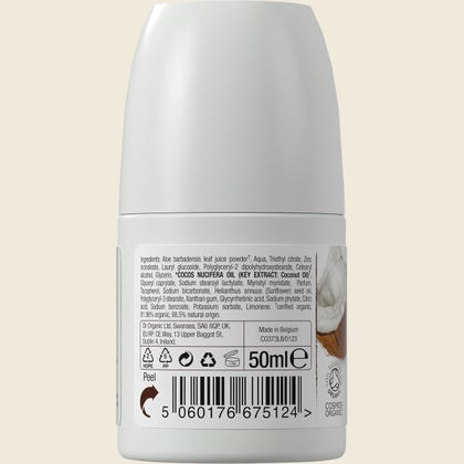 DR. ORGANIC Roll-On Deodorant Coconut Oil 50ml
