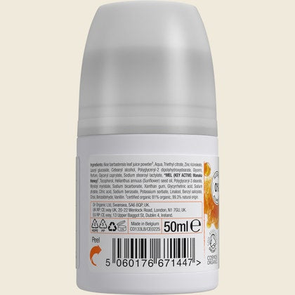 DR. ORGANIC Roll-On Deodorant Manuka Honey 50ml