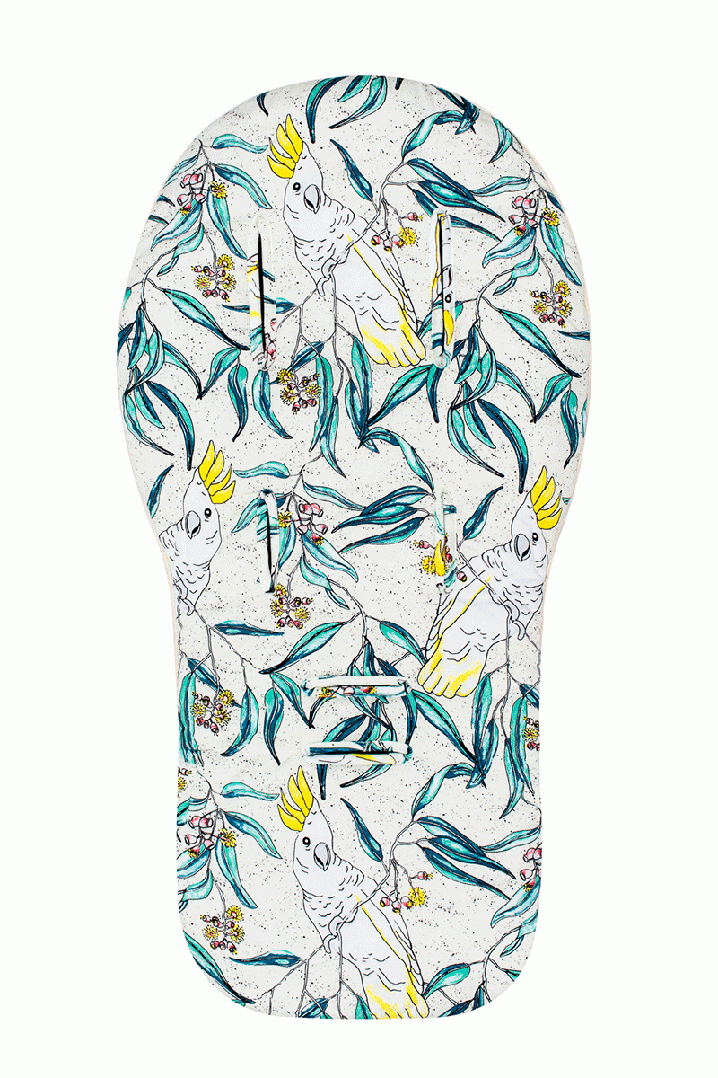 Universal Pram Liner - Cockatoo