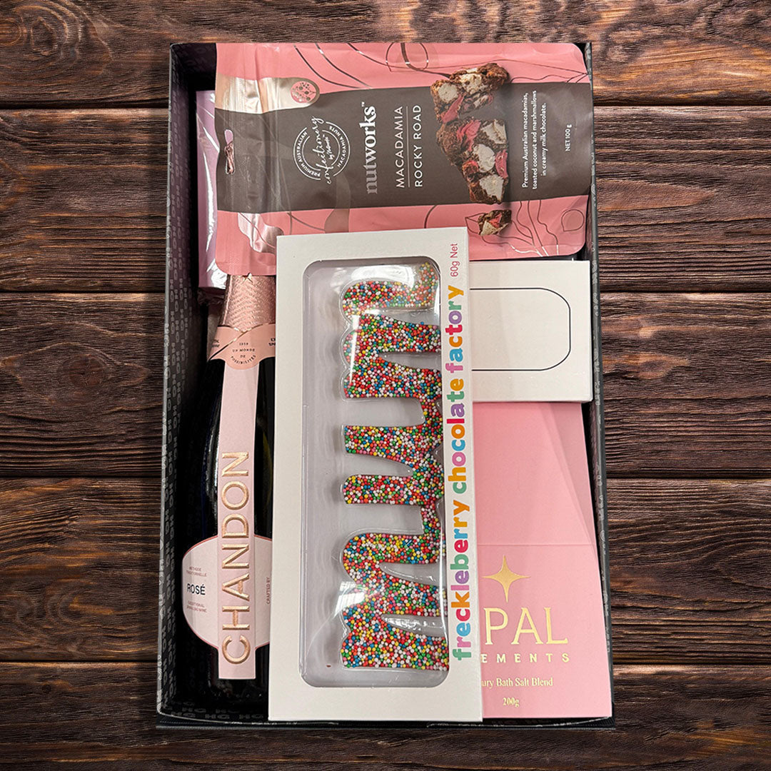 Pink Chandon Rose Pamper Gift for Mum