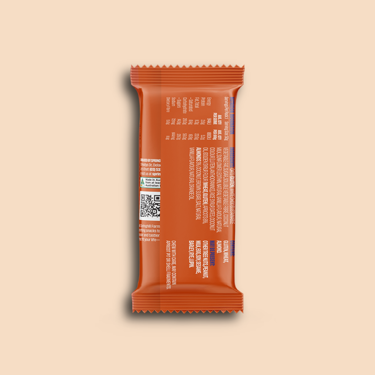 Springhill Farm Apricot and Almond 50g