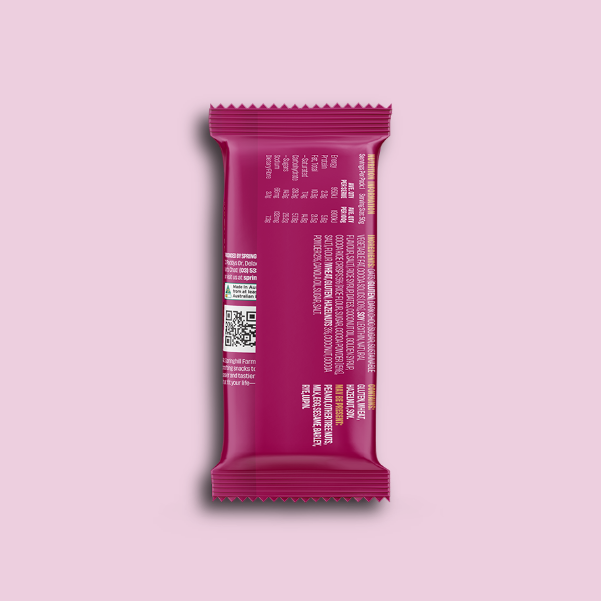 Springhill Farm Cocoa Hazelnut 50g