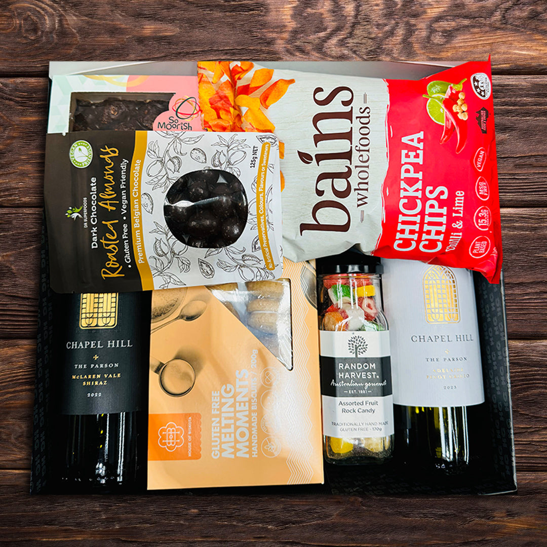 Vegan Red & White Wine Hamper