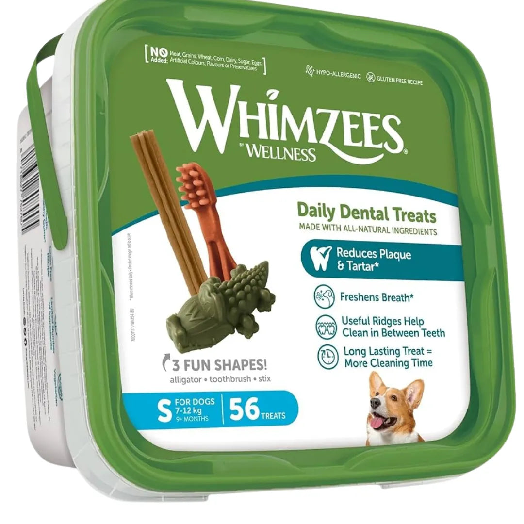 Whimzees Variety Value Box Toothbrush S 56 Pack top