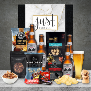 Getting on the Beer Gift Hamper with 4 Asahi Super Dry 330ml