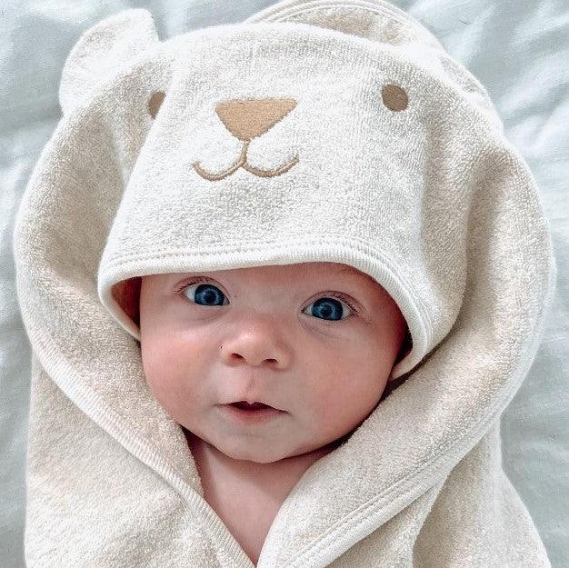 Pure Baby Baby Bear Hooded Towel