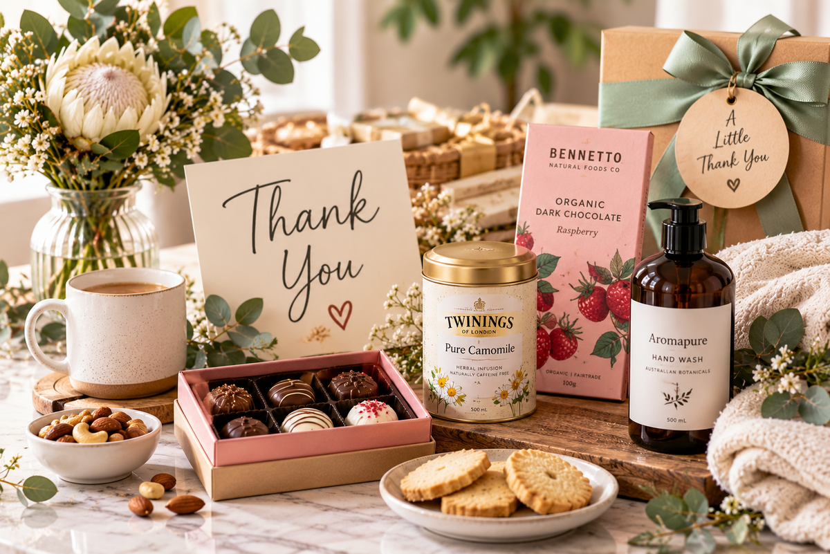 Thank-You Gifts for Every Budget: Hampers, Boxes, and Individual Treats