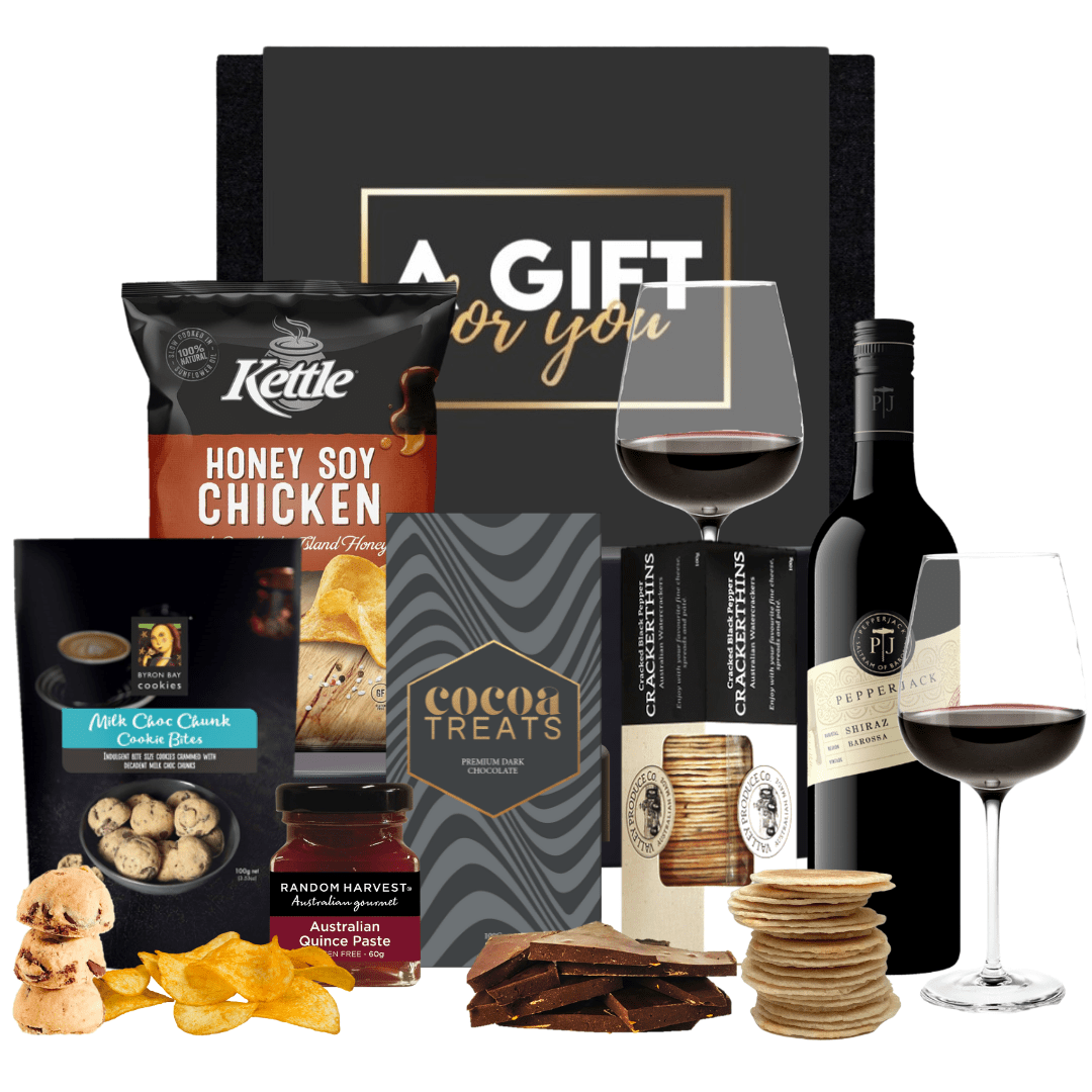 Pepperjack Shiraz For Him Hamper