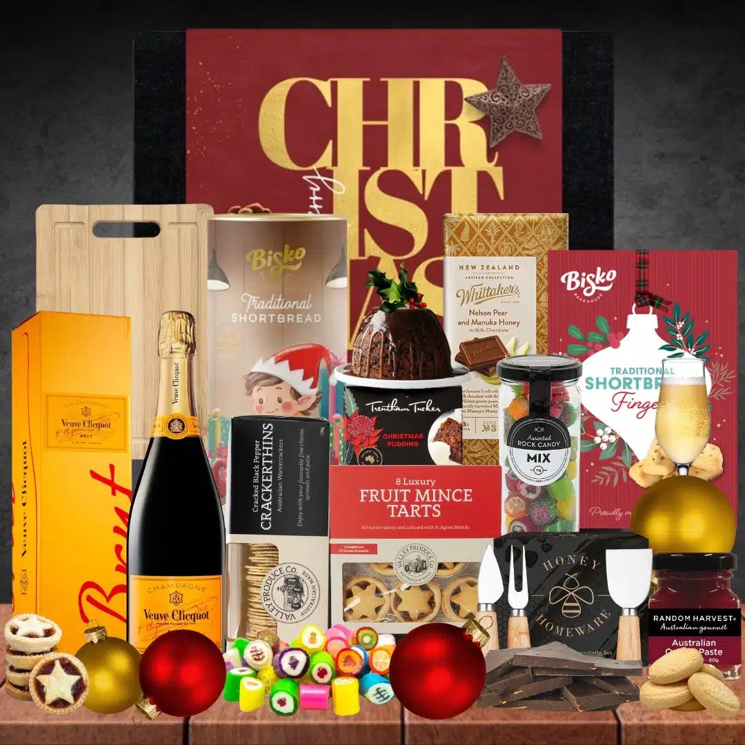 Gift Hampers Melbourne Christmas Veuve Champagne Hamper For Her
