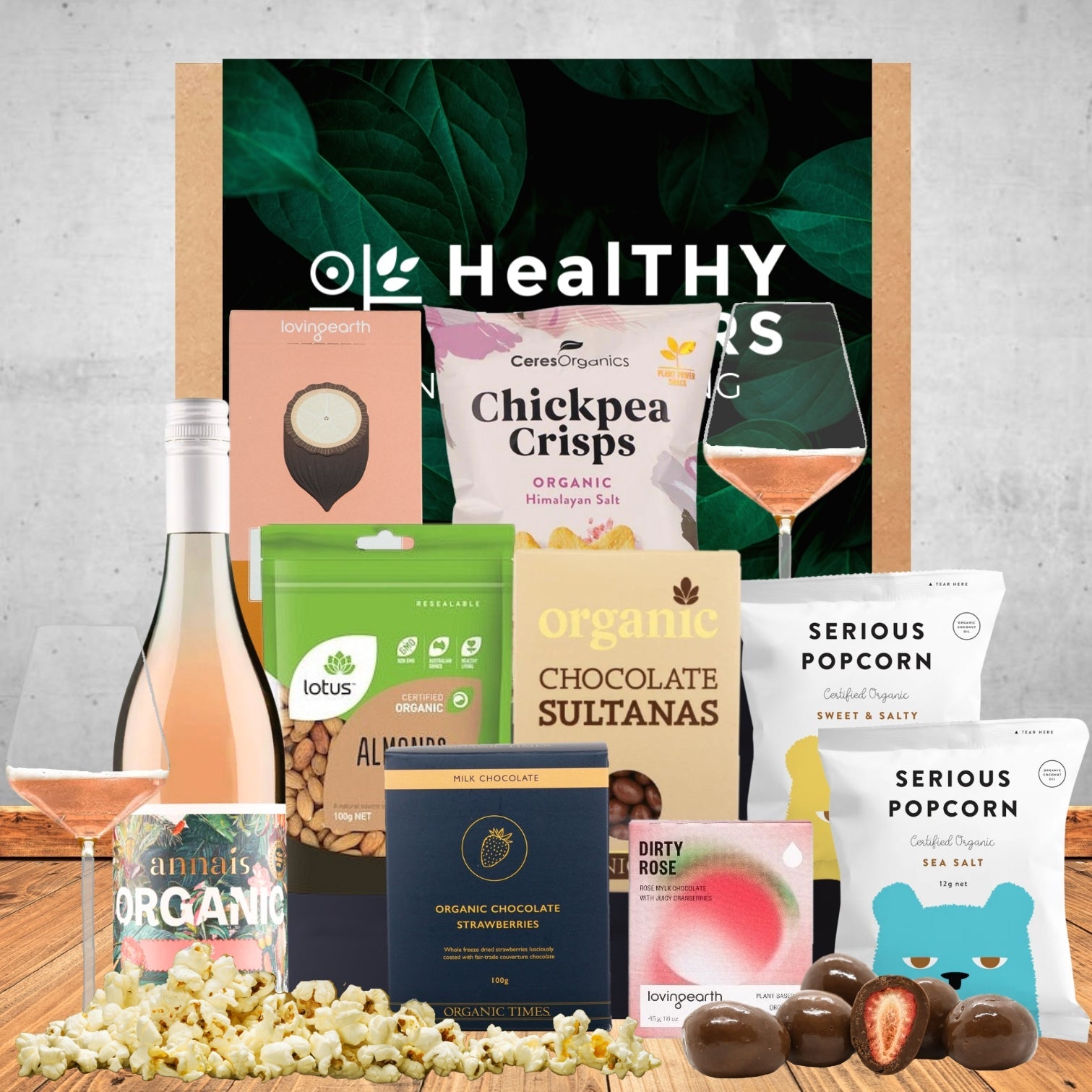 Healthy Snacks & Organic Rose