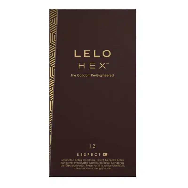 Lelo HEX Respect XL Condoms 12pk
