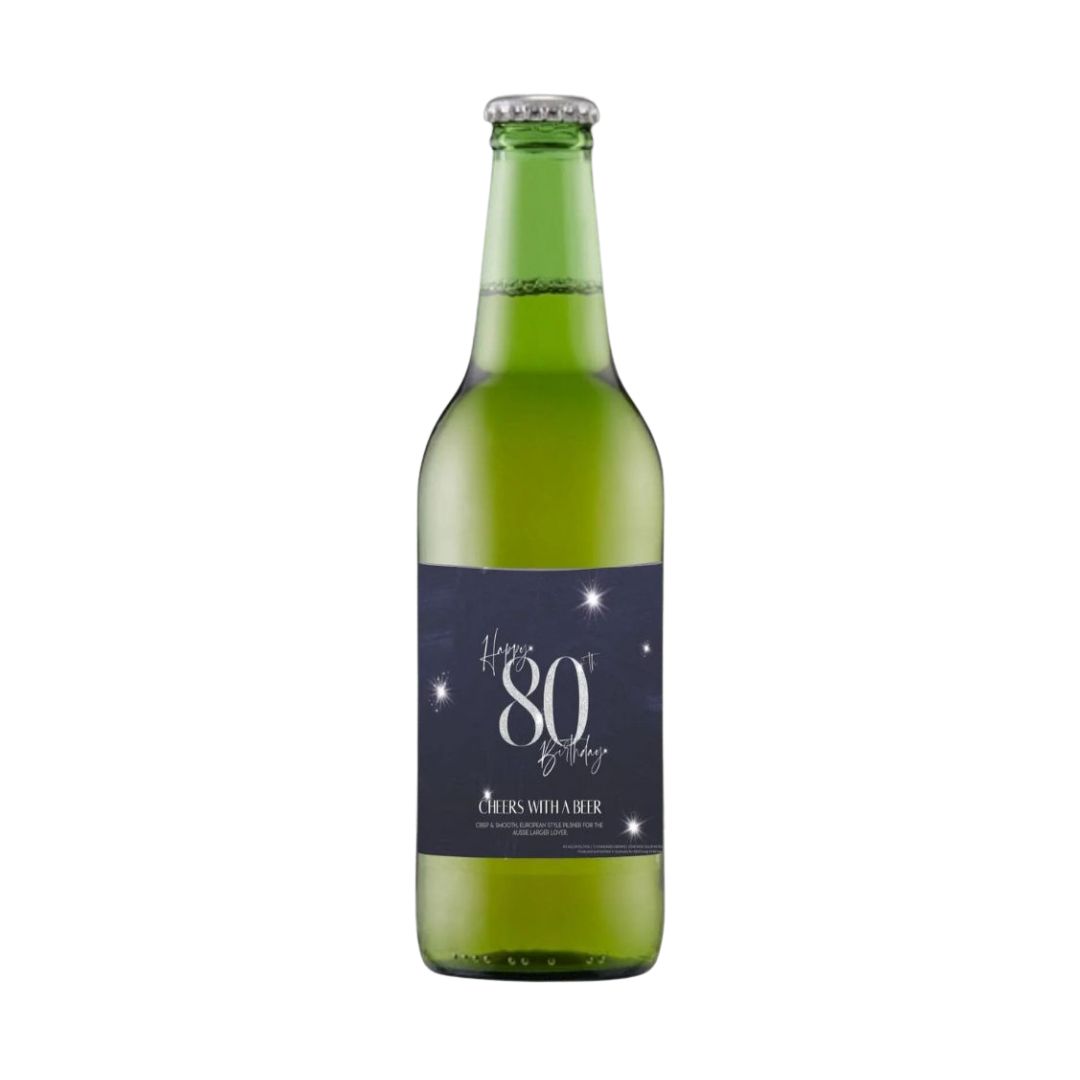 80th Birthday Beer 330ml