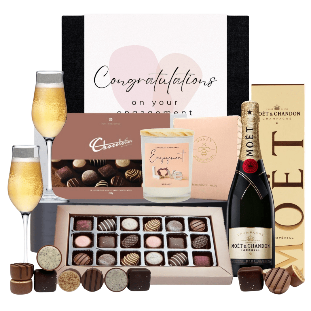 A Moet Engagement Hamper