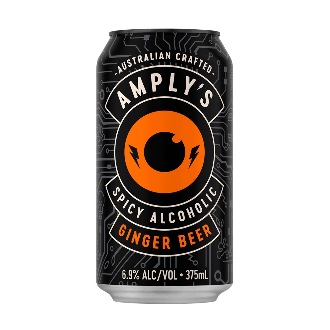 Amply's Spicy Alcoholic Ginger Beer 375ML