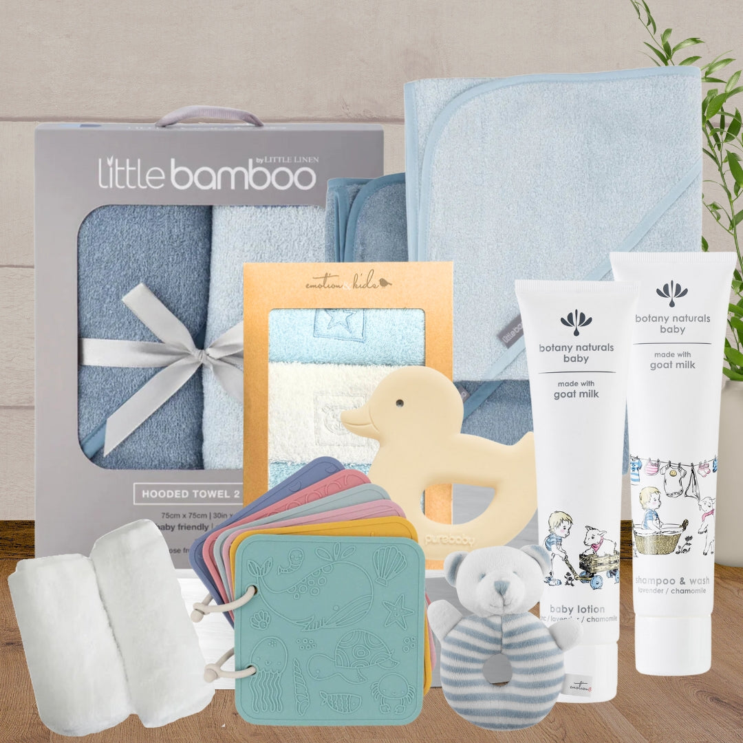 Little Mister Bathtime Newborn Hamper