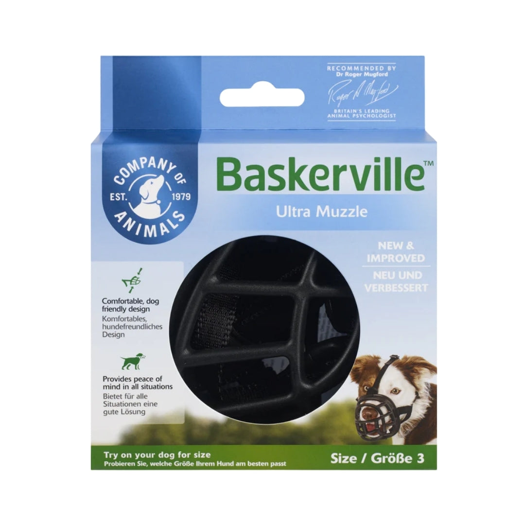 Baskerville Ultra Muzzle Sz 3
