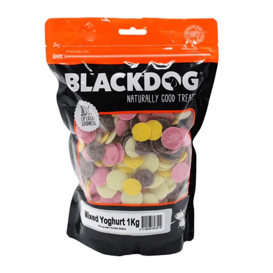 Black Dog Mixed Yoghurt Drops 1kg