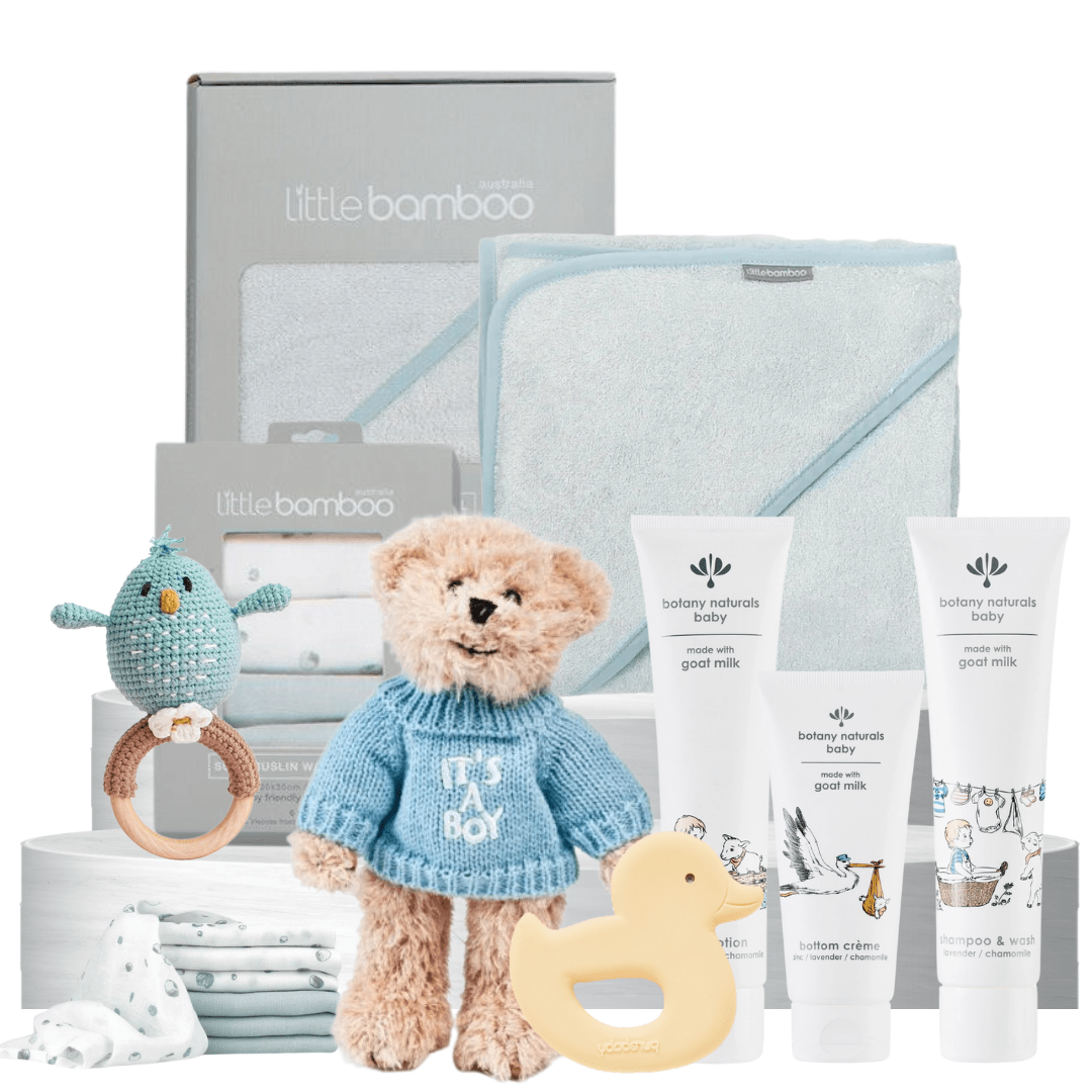 Baby Boy- Fun in the Tub Hamper