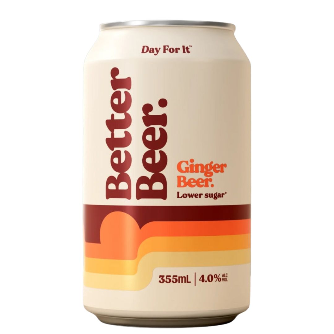 Better Beer Ginger Beer Cans 355ml