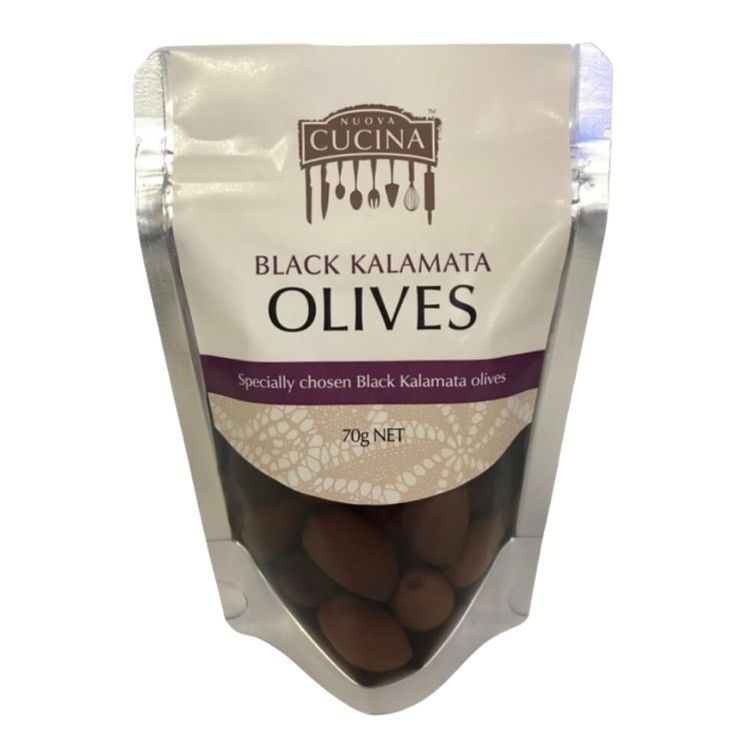 Black Kalamata Olives in Pouch
