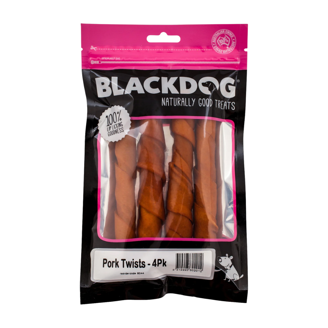 Black Dog Pork Twists