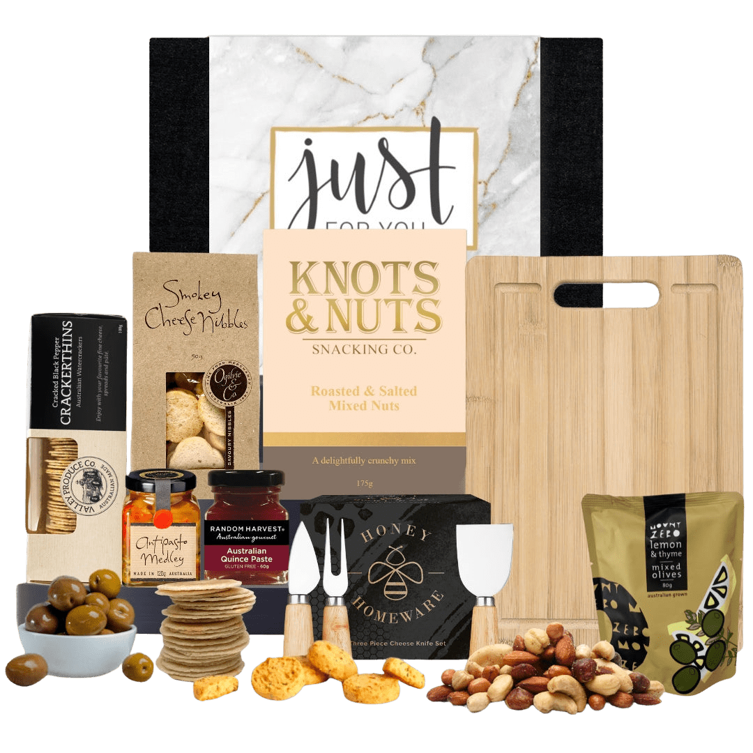 Cheese Board & Crackers Hamper