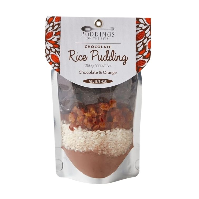 Chocolate and Orange Rice Pudding Mix