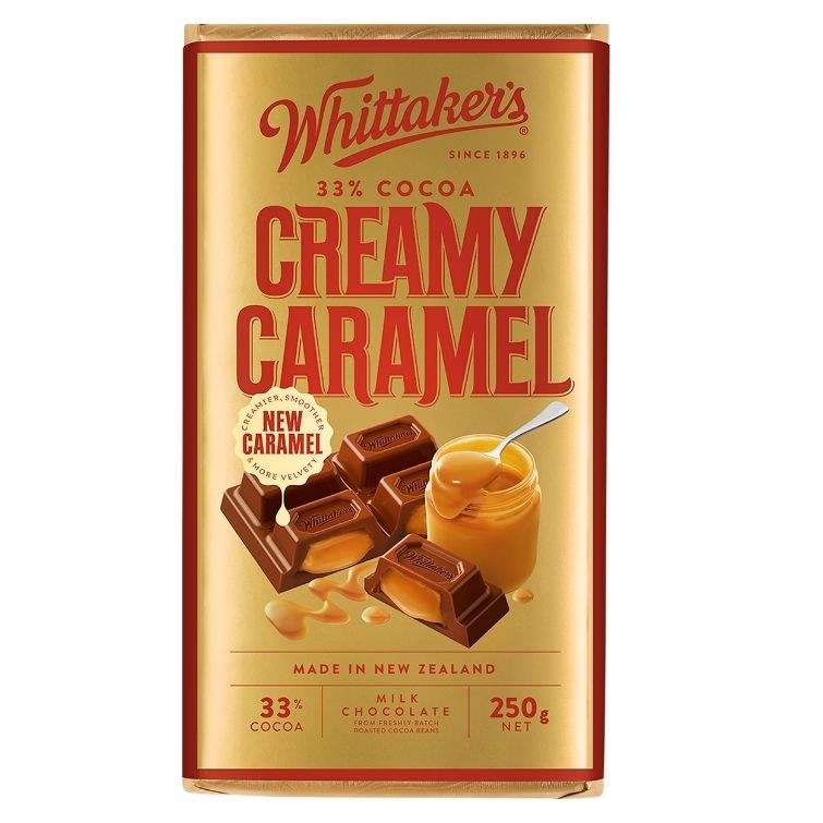 Whittakers Creamy Caramel Block 250g