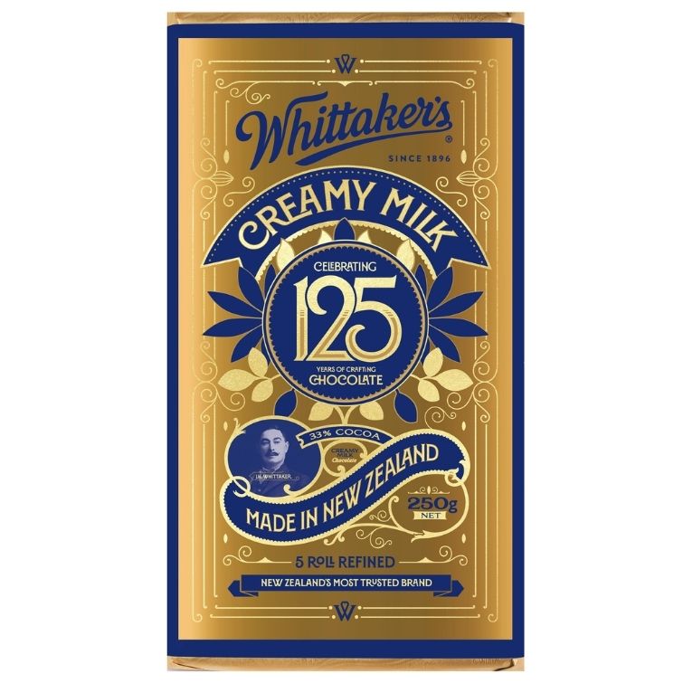 Whittakers Creamy Milk Block 250g