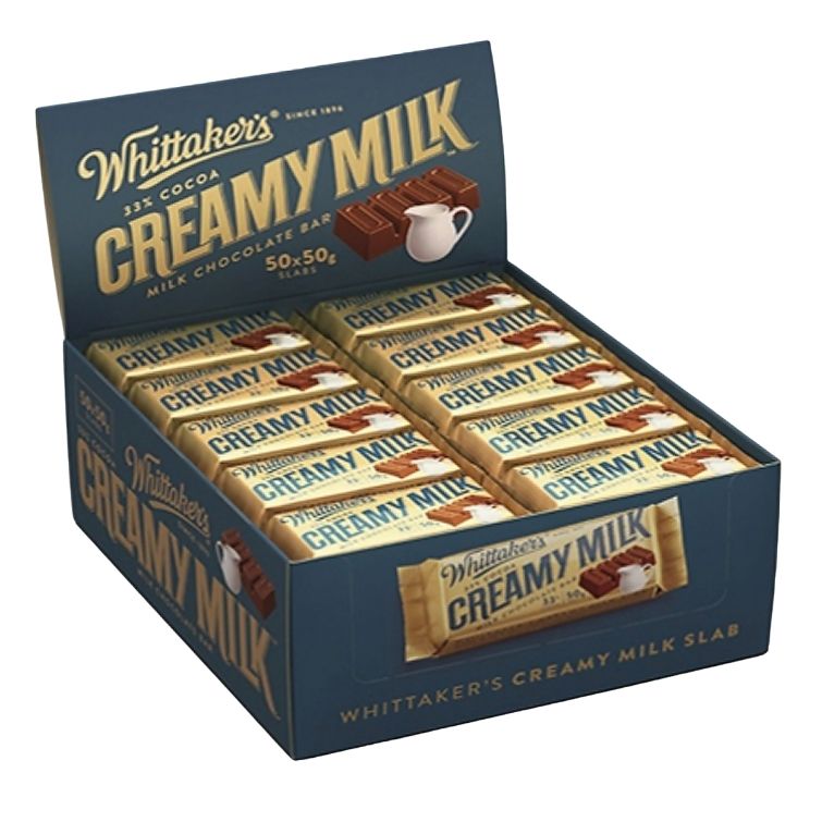 Whittakers Creamy Milk Slab 50g