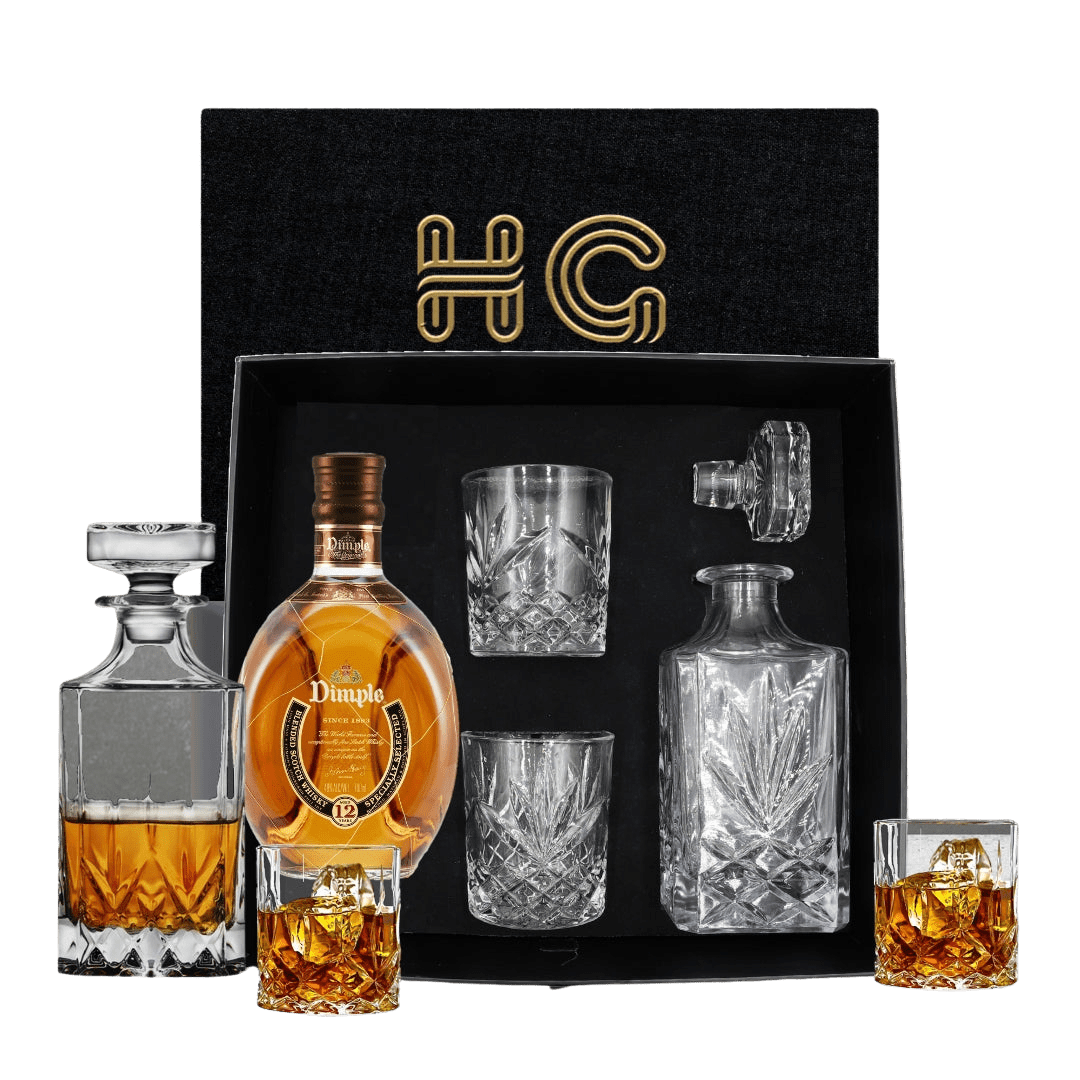 Dimple Whiskey Decanter Gift Hamper