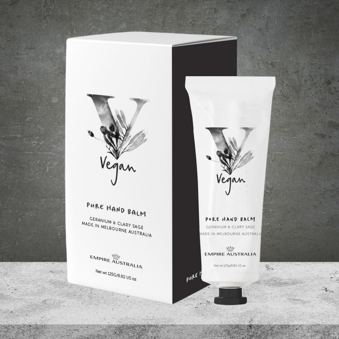 Empire Australia Vegan Geranium & Clay Sage Pure Hand Balm 125g