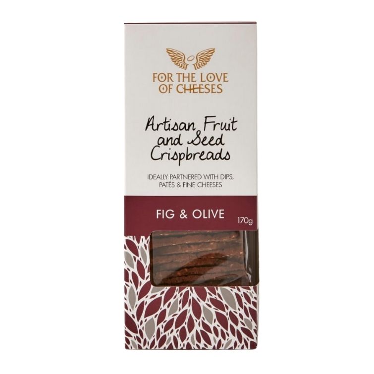 Fig and Olive Fruit and Seed Crispbreads