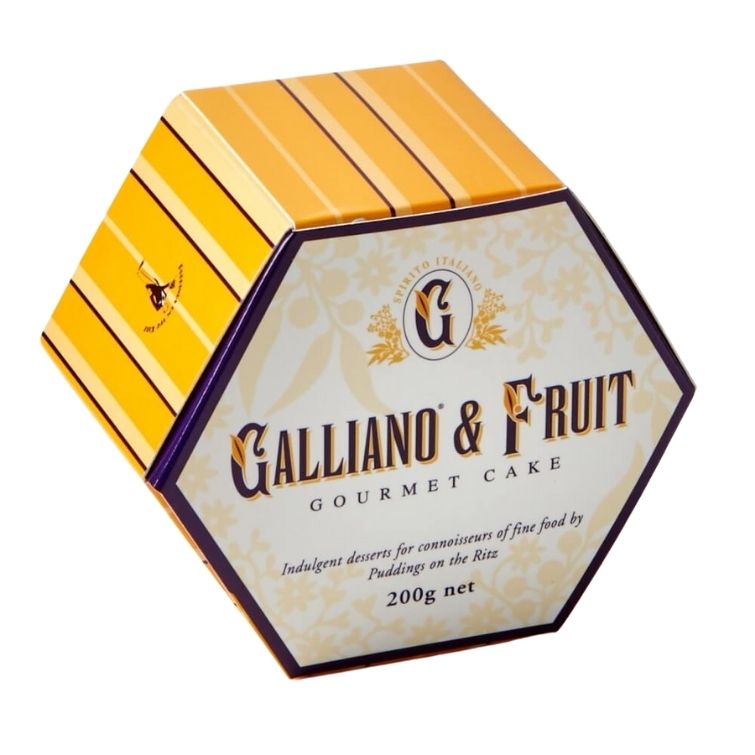Galliano & Fruit Gourmet Cake