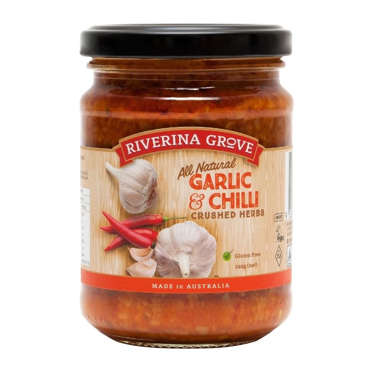Riverina Grove Garlic & Chilli 240g