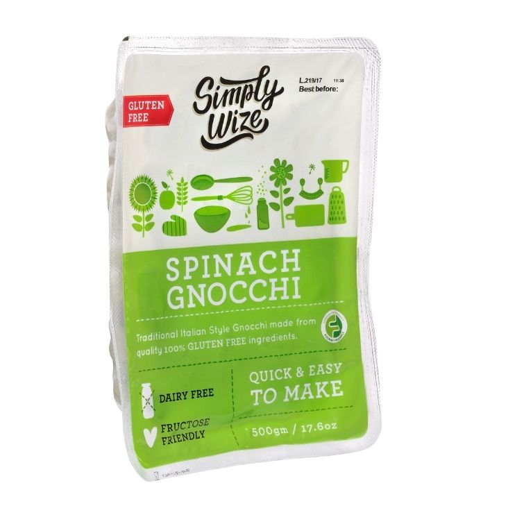 Simply Wize Gnocchi Spinach 500g