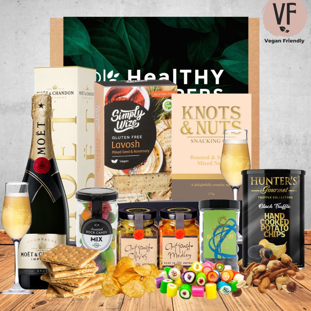 Moet Champagne Vegan Hamper
