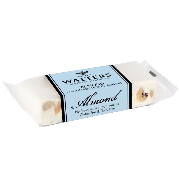 Walters Handmade Honey Nougat Almond 50g