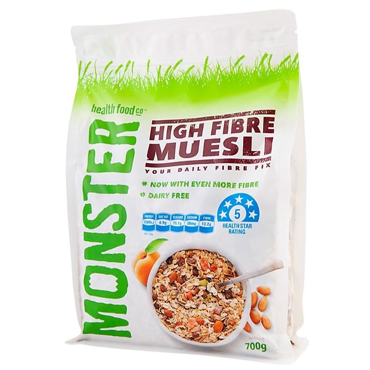 Monster Muesli High Fibre Muesli 700g