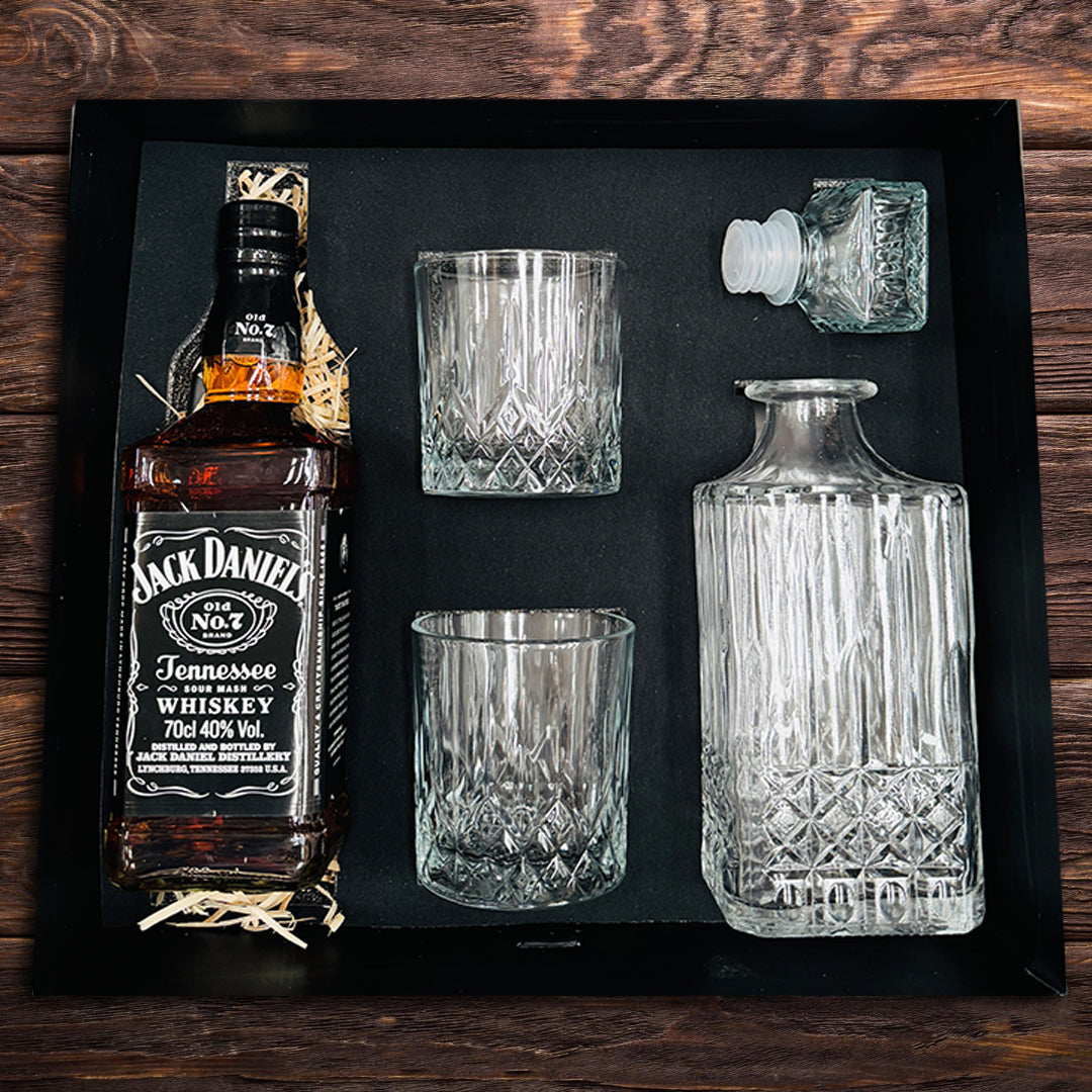 Jack Daniels Whiskey Decanter Gift Hamper