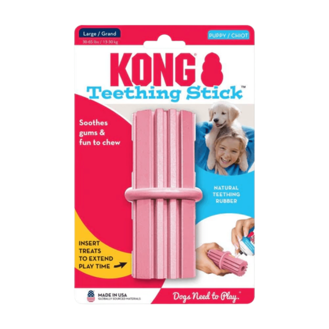KONG PUPPY TEETHING STICK LARGE (KP13)