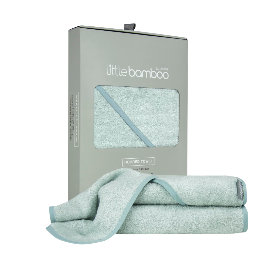 Little Bamboo Hooded Towel - Whisper