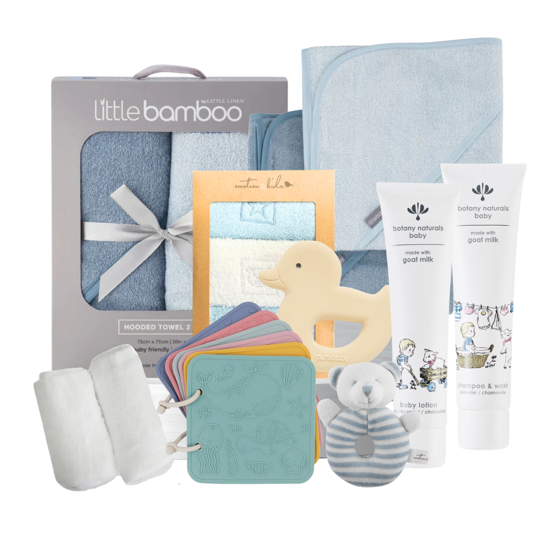 Little Mister Bathtime Newborn Hamper