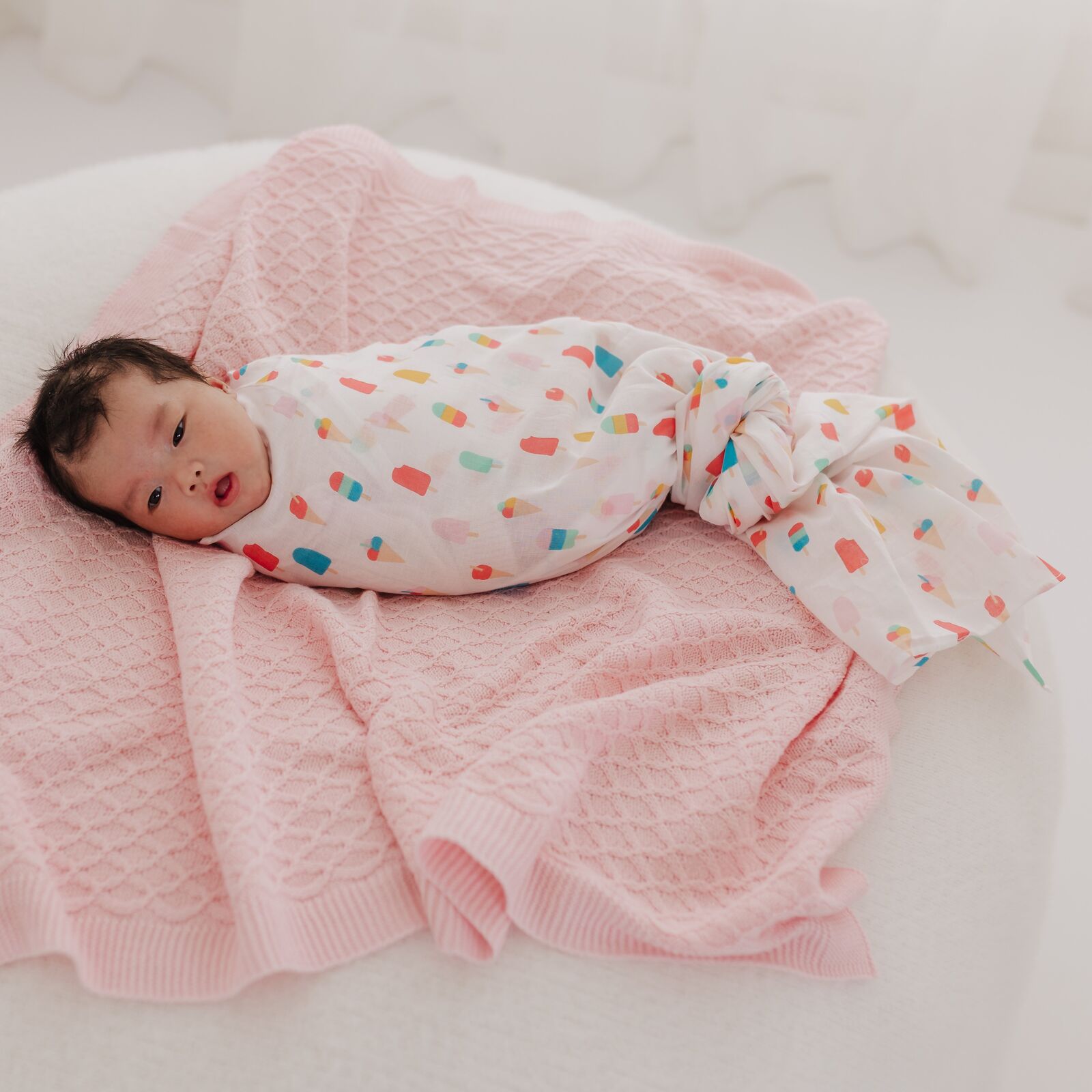 Emotion & Kids Ice Cream Muslin Wrap