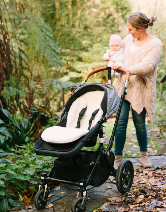 Australian Washable Wool Universal Pram Liner (Cover only)