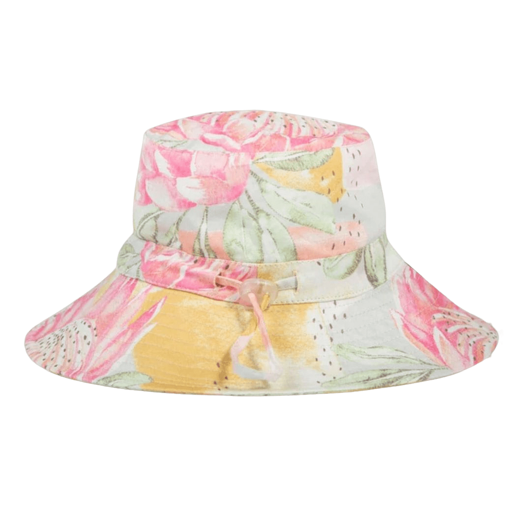Marmalade Lion modern native children's sun hat